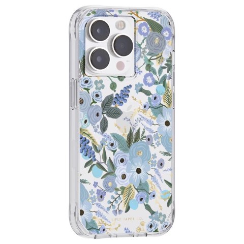 Rifle Paper Clear - Etui iPhone 14 Pro (Garden Party Blue) Rifle Paper Rifle Paper Clear - Etui iPhone 14 Pro (Garden Party Blue) Rifle Paper