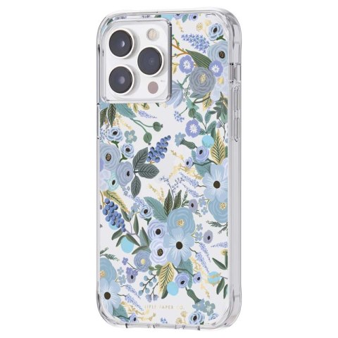 Rifle Paper Clear - Etui iPhone 14 Pro Max (Garden Party Blue) Rifle Paper Rifle Paper Clear - Etui iPhone 14 Pro Max (Garden Party Blue) Rifle Paper