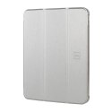 Tucano Satin Case - Etui do iPad 10.9" (2022) w/Magnet & Stand up z uchwytem Apple Pencil (srebrny) Tucano