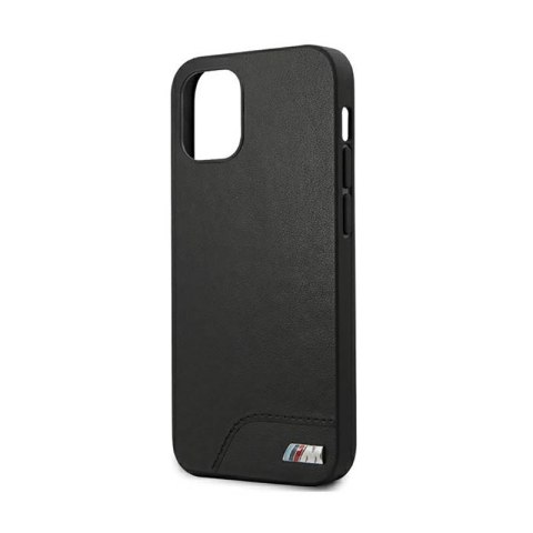 BMW Smooth PU Leather - Etui iPhone 12 mini (czarny) BMW BMW Smooth PU Leather - Etui iPhone 12 mini (czarny) BMW