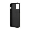 BMW Smooth PU Leather - Etui iPhone 12 mini (czarny) BMW
