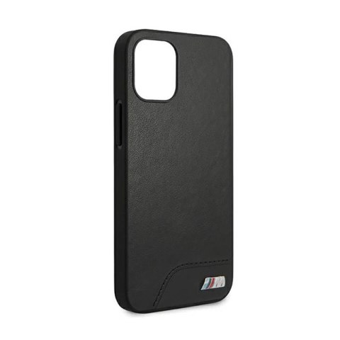 BMW Smooth PU Leather - Etui iPhone 12 mini (czarny) BMW BMW Smooth PU Leather - Etui iPhone 12 mini (czarny) BMW
