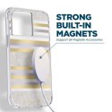 Case-Mate Pearl Stripes MagSafe - Etui iPhone 14 Pro Max zdobione masą perłową (Pearl Stripes) Case-Mate