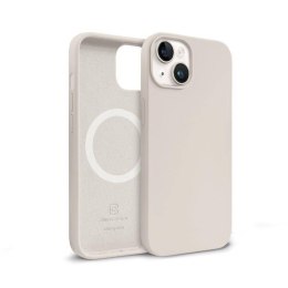 Crong Color Cover Magnetic - Etui iPhone 14 / iPhone 13 MagSafe (kamienny beż) Crong