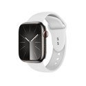 Crong Liquid - Pasek do Apple Watch 38/40/41/42 mm (biały) Crong