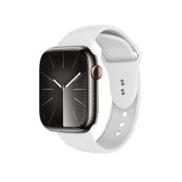 Crong Liquid - Pasek do Apple Watch 38/40/41/42 mm (biały) Crong