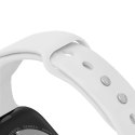 Crong Liquid - Pasek do Apple Watch 38/40/41/42 mm (biały) Crong