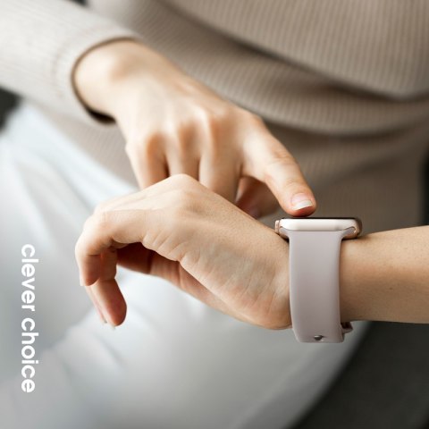 Crong Liquid - Pasek do Apple Watch 38/40/41/42 mm (koralowy) Crong Crong Liquid - Pasek do Apple Watch 38/40/41/42 mm (koralowy) Crong