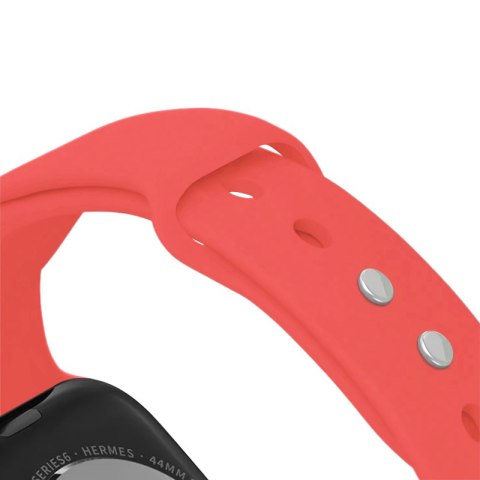 Crong Liquid - Pasek do Apple Watch 38/40/41/42 mm (koralowy) Crong Crong Liquid - Pasek do Apple Watch 38/40/41/42 mm (koralowy) Crong