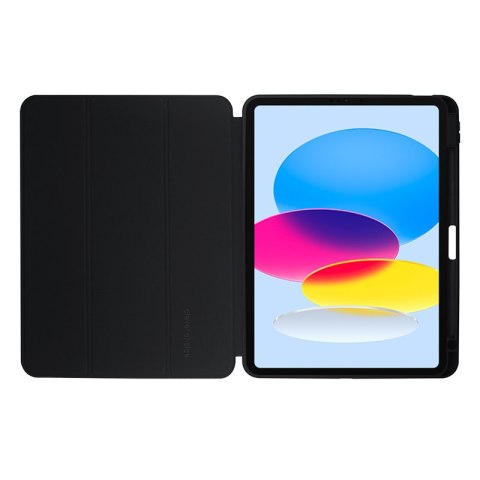 Crong PrimeFolio - Etui iPad 10.9" (2022) z podstawką i schowkiem na Apple Pencil (czarny/przezroczysty) Crong Crong PrimeFolio - Etui iPad 10.9" (2022) z podstawką i schowkiem na Apple Pencil (czarny/przezroczysty) Crong
