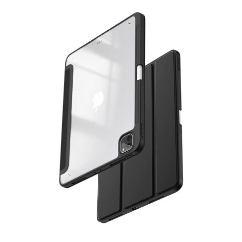 Crong PrimeFolio - Etui iPad Pro 11" (2022-2021) / iPad Air 11" M2 (2024) / iPad Air 10.9" (5-4 gen.) (czarny/przezroczysty) Crong Crong PrimeFolio - Etui iPad Pro 11" (2022-2021) / iPad Air 11" M2 (2024) / iPad Air 10.9" (5-4 gen.) (czarny/przezroczysty) Crong