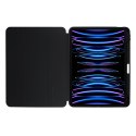 Crong PrimeFolio - Etui iPad Pro 11" (2022-2021) / iPad Air 11" M2 (2024) / iPad Air 10.9" (5-4 gen.) (czarny/przezroczysty) Crong