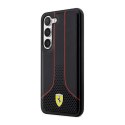 Ferrari Perforated 296P Collection - Etui Samsung Galaxy S23+ (czarny) Ferrari