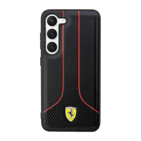 Ferrari Perforated 296P Collection - Etui Samsung Galaxy S23+ (czarny) Ferrari Ferrari Perforated 296P Collection - Etui Samsung Galaxy S23+ (czarny) Ferrari
