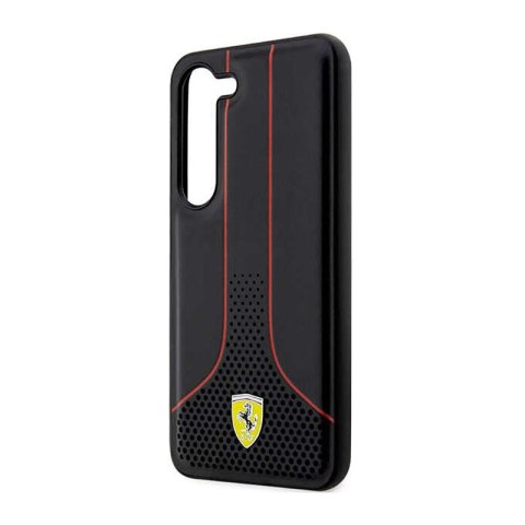 Ferrari Perforated 296P Collection - Etui Samsung Galaxy S23+ (czarny) Ferrari Ferrari Perforated 296P Collection - Etui Samsung Galaxy S23+ (czarny) Ferrari