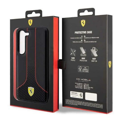Ferrari Perforated 296P Collection - Etui Samsung Galaxy S23+ (czarny) Ferrari Ferrari Perforated 296P Collection - Etui Samsung Galaxy S23+ (czarny) Ferrari