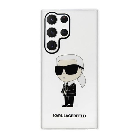 Karl Lagerfeld IML NFT Ikonik - Etui Samsung Galaxy S23 Ultra (przezroczysty) Karl Lagerfeld Karl Lagerfeld IML NFT Ikonik - Etui Samsung Galaxy S23 Ultra (przezroczysty) Karl Lagerfeld