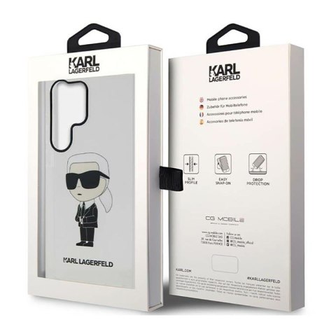 Karl Lagerfeld IML NFT Ikonik - Etui Samsung Galaxy S23 Ultra (przezroczysty) Karl Lagerfeld Karl Lagerfeld IML NFT Ikonik - Etui Samsung Galaxy S23 Ultra (przezroczysty) Karl Lagerfeld