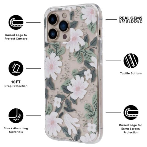 Rifle Paper Clear - Etui iPhone 13 Pro (Willow) Rifle Paper Rifle Paper Clear - Etui iPhone 13 Pro (Willow) Rifle Paper