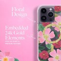 Rifle Paper Clear MagSafe - Etui iPhone 14 Pro zdobione złotem (Rose Garden) Rifle Paper