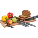 Alpina - Zestaw noży ze stali nierdzewnej INOX 6 szt. (czarny) Alpina