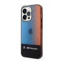 BMW Half Tricolor - Etui iPhone 14 Pro Max (czarny) BMW