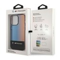 BMW Half Tricolor - Etui iPhone 14 Pro Max (czarny) BMW