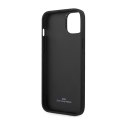 BMW Leather Diamond Pattern - Etui iPhone 14 (burgundowy) BMW