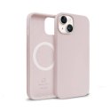 Crong Color Cover Magnetic - Etui iPhone 14 Plus MagSafe (piaskowy róż) Crong