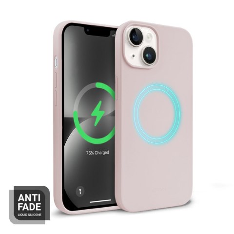 Crong Color Cover Magnetic - Etui iPhone 14 Plus MagSafe (piaskowy róż) Crong Crong Color Cover Magnetic - Etui iPhone 14 Plus MagSafe (piaskowy róż) Crong