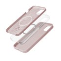 Crong Color Cover Magnetic - Etui iPhone 14 Plus MagSafe (piaskowy róż) Crong