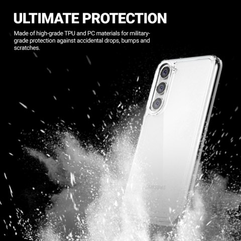 Crong Crystal Shield Cover - Etui Samsung Galaxy S23 (przezroczysty) Crong Crong Crystal Shield Cover - Etui Samsung Galaxy S23 (przezroczysty) Crong