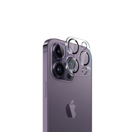 Crong Lens Shield - Szkło na aparat i obiektyw iPhone 14 Pro / iPhone 14 Pro Max Crong