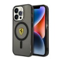 Ferrari Translucent MagSafe - Etui iPhone 14 Pro Max (Czarny) Ferrari