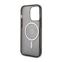 Ferrari Translucent MagSafe - Etui iPhone 14 Pro Max (Czarny) Ferrari