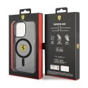 Ferrari Translucent MagSafe - Etui iPhone 14 Pro Max (Czarny) Ferrari