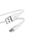 PURO ICON Soft Cable - Kabel USB-A do USB-C 1.5 m (White) Puro