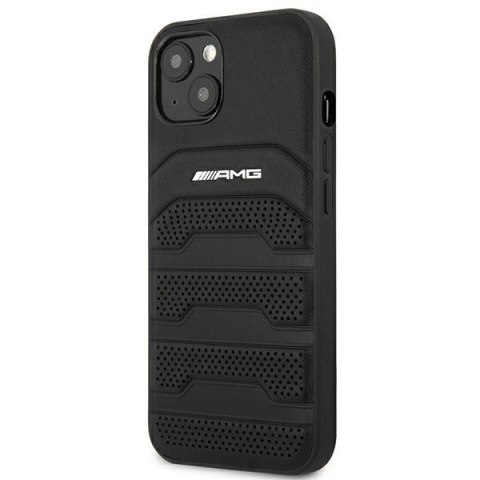 AMG Debossed Lines - Etui iPhone 14 Plus (czarny) AMG AMG Debossed Lines - Etui iPhone 14 Plus (czarny) AMG