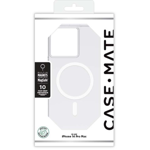 Case-Mate Tough Clear MagSafe - Etui iPhone 14 Pro Max (Przezroczysty) Case-Mate Case-Mate Tough Clear MagSafe - Etui iPhone 14 Pro Max (Przezroczysty) Case-Mate