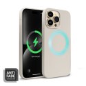 Crong Color Cover Magnetic - Etui iPhone 14 Pro MagSafe (kamienny beż) Crong