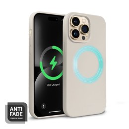 Crong Color Cover Magnetic - Etui iPhone 14 Pro MagSafe (kamienny beż) Crong