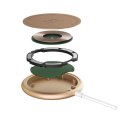 Crong MagSpot Wireless Charger - Aluminiowa ładowarka indukcyjna MagSafe 15W (Gold) Crong