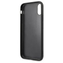 Karl Lagerfeld Saffiano Karl & Choupette Heads - Etui iPhone Xs / X (czarny) Karl Lagerfeld