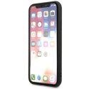 Karl Lagerfeld Saffiano Karl & Choupette Heads - Etui iPhone Xs / X (czarny) Karl Lagerfeld
