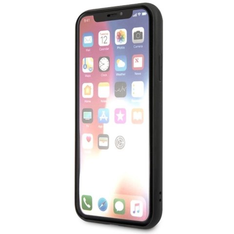 Karl Lagerfeld Saffiano Karl & Choupette Heads - Etui iPhone Xs / X (czarny) Karl Lagerfeld Karl Lagerfeld Saffiano Karl & Choupette Heads - Etui iPhone Xs / X (czarny) Karl Lagerfeld