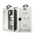 Karl Lagerfeld Saffiano Karl & Choupette Heads - Etui iPhone Xs / X (czarny) Karl Lagerfeld