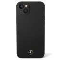Mercedes Silicone Line - Etui iPhone 14 Plus (czarny) Mercedes