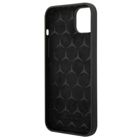 Mercedes Silicone Line - Etui iPhone 14 Plus (czarny) Mercedes Mercedes Silicone Line - Etui iPhone 14 Plus (czarny) Mercedes