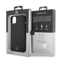 Mercedes Silicone Line - Etui iPhone 14 Plus (czarny) Mercedes