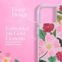 Rifle Paper Clear - Etui iPhone 14 Plus zdobione złotem (Rose Garden) Rifle Paper